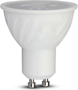 V-TAC VT-227D-N GU10 Dimbare LED Spots - Lens 38° - Samsung - IP20 - Wit - 6W - 445 Lumen - 6500K - 5 Jaar
