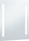 vidaXL - Badkamerspiegel - LED - 60x80 - cm