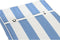 Stoelkussen DKD Home Decor Wit Hemelsblauw 42 x 4 x 115 cm
