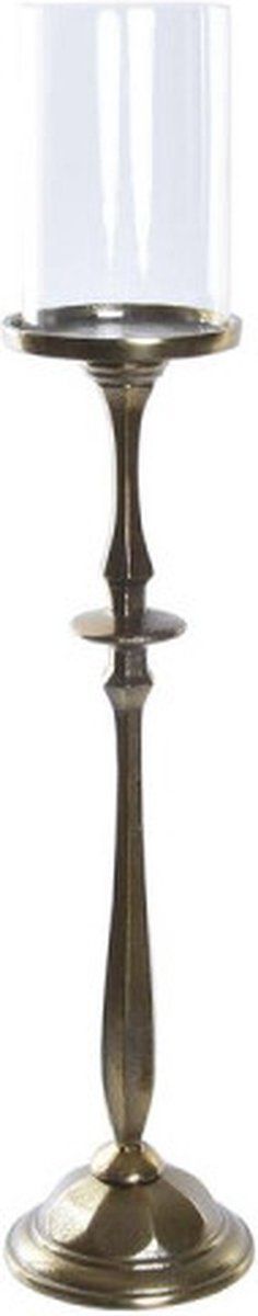 Kroonkandelaar DKD Home Decor Kristal Gouden Aluminium (13 x 13 x 53 cm)