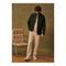 Nelson Heren Jas - 100% Wol - Kraag en Knoopsluiting - Kaki - Maat XL