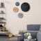Zuiver Time Bandit Klok/ Wandklok Rond 60 cm Zwart/Goud