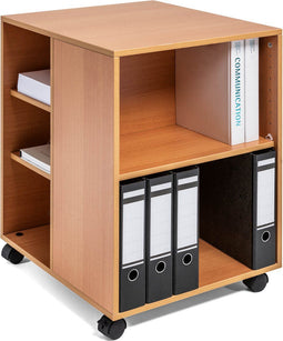 Durable 311347 Multifunctionele trolley 74/59, 3-zijdig open (528 x 748 x 592 mm), beuk