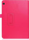 Lunso - Geschikt voor Lenovo Tab M10 Gen 1 - Stand flip Bookcase hoes - Roze