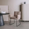 Tower living Dante armchair - fabric Teddy MJ8-3 Light brown
