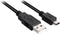 Sharkoon 4044951015573 - USB 2.0 kabel - USB-A naar Mini-USB-B - Zwart - 200 cm