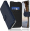 Accezz Hoesje Geschikt voor Samsung Galaxy S21 FE Hoesje Met Pasjeshouder - Accezz Xtreme Wallet Bookcase - Donkerblauw