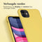 iMoshion Hoesje Geschikt voor iPhone 11 Hoesje Met Koord - iMoshion Color Backcover met afneembaar koord - Geel