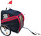 BRASQ Hondenfietskar - Opvouwbaar - Tot 40kg - Rood/Zwart