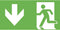 B-SAFETY BR 558 030 Vluchtwegverlichting Wandopbouwmontage