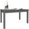 vidaXL Tuintafel 82,5x50,5x45 cm massief grenenhout grijs