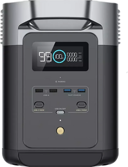 EcoFlow Delta 2 - Portable Power Station - 1kWh uitbreidbaar - 1800W AC output