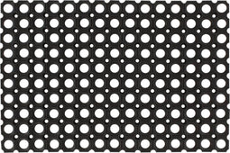 vidaXL - Rubbermatten - 16 - mm - 60x80 - cm - 2 - st