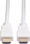 Value HDMI High Speed Cable - HDMI M-M 7,5m - 340 MHz - Wit