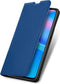 iMoshion Hoesje Geschikt voor Huawei P Smart (2021) Hoesje Met Pasjeshouder - iMoshion Slim Folio Bookcase - Donkerblauw