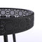 Mica Decorations Lagune - Bijzettafel - H58 x Ø40 cm - Metaal - Zwart