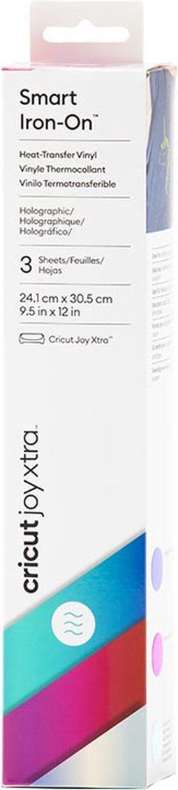Cricut Smart Iron-On - Holografisch - 24x30,5cm (3 vellen)