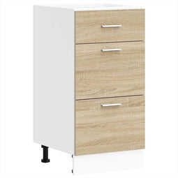 vidaXL - Onderkast - 40x46x81,5 - cm - spaanplaat - sonoma - eikenkleurig