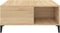 vidaXL - Salontafel - 80x80x36,5 - cm - bewerkt - hout - sonoma - eikenkleurig