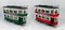 Decoratieve figuren DKD Home Decor Trein (28 x 9 x 20 cm) (2 Stuks)