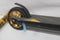 Lionelo Whizz - Stuntstep - 110mm wielen - T-Bar - Zwart