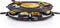 Princess 162700 - Gourmetstel Raclette met Crêpegedeelte - 8 personen - 1200W - Zwart