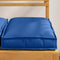 vidaXL - Zitkussens - voor - Pallet - 2 - stuks - Koningsblauw - 40x40x8 - cm - Oxford - Stof