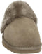 Warmbat Flurry - Dames Sloffen - Suède - Schapenwol - Bruin - Maat 44