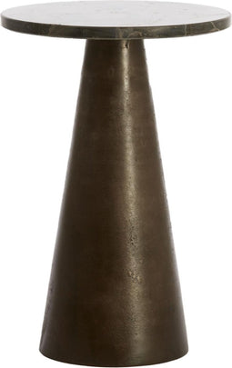 Light & Living Bijzettafel Ynez - Donkerbruin - 29x29x43cm - Modern