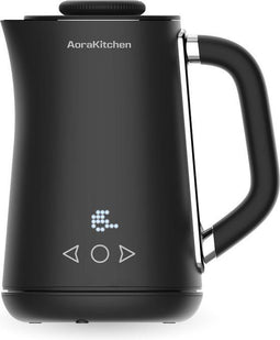 AoraKitchen Melkopschuimer - 5-in-1 - 500 ml - Zwart