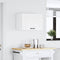 vidaXL - Keukenwandkast - Kalmar - bewerkt - hout - wit