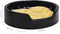 vidaXL - Hondenmand - 99x89x21 - cm - pluche - en - kunstleer - zwart - en - geel