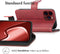 iMoshion Hoesje Geschikt voor iPhone 15 Pro Hoesje Met Pasjeshouder - iMoshion Luxe Bookcase - Rood