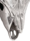 vidaXL - Muurbevestigde - Stierenkop - Zilver - 49x10x36 - cm - Aluminium
