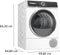 BOSCH WQH246CLNL - Warmtepompdroger - 800 W - Smart bediening - LED-display