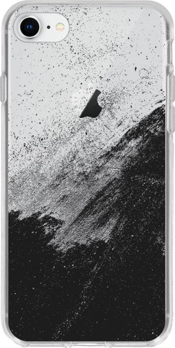 Hoesje Geschikt voor iPhone SE (2022) / SE (2020) / 8 / 7 Hoesje Siliconen - Design Backcover siliconen - Meerkleurig / Splatter