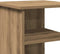 vidaXL Dressoir - 35x35x55 cm - Bewerkte Hout - Vintage Stijl - Artisanaal Eikenkleur