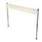 Juskys Zonnescherm Balkon/Terras - 300x120 cm - Beige - met Handslinger
