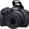 Canon EOS R100 - Digitale SLR Camera - 24,1MP APS-C - RF-S 18-45mm F4.5-6.3 IS STM - Zwart