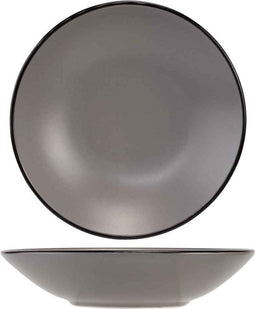 Cosy&Trendy Speckle 2 Grey diepbord - Ø 20 cm - Set-6