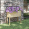 vidaXL - Plantenbak - 70x31x70 - cm - massief - grenenhout