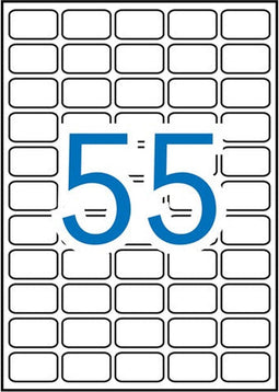 Apli laser A4 etiketten 36 | 8x23 | 8mm 5500