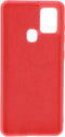 Mobiparts Galaxy A21s (2020) - Silicone Cover - Soft-touch - Rood