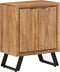 vidaXL - Dressoir - met - 2 - deuren - 55x36x72 - cm - massief - acaciahout