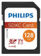 Philips FM12SD55B/00 - SDXC Geheugenkaart 128 GB - Leessnelheid 80 MB/s - Zwart