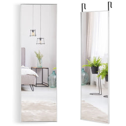 Coast - Hangende Wandspiegel - Volledig Lichaamsniveau 120 x 37 cm - Zilver