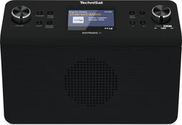 TechniSat DIGITRADIO 21 Onderbouwradio DAB+, VHF (FM) AUX, Bluetooth Wekfunctie Zwart