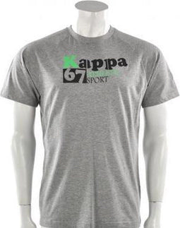 Kappa - Tee Athletic - Grijs - Heren - maat XXL