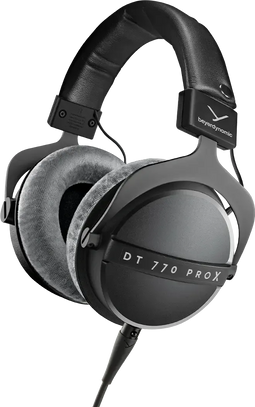 Beyerdynamic DT 770 PRO X - Over-Ear hoofdtelefoon - Afneembare kabel - Grijs Zwart