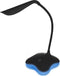 LED Bureaulamp - Estoya Mimo - 3W - Helder/Koud Wit 5500K - Touch Schakelaar - Dimbaar - Flexibele Arm - USB Opladen - Mat Zwart - Kunststof